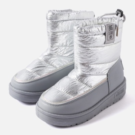 Botas de nieve grises Big Star KK374218 plata 1 Botas de nieve grises Big Star KK374218 plata 1