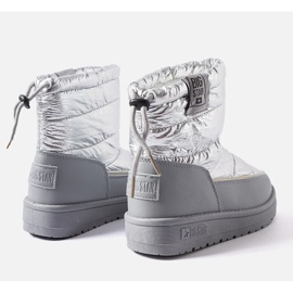 Botas de nieve grises Big Star KK374218 plata 2