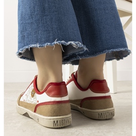 Zapatillas de mujer esta blancas y rojas blanco rojo 1 Zapatillas de mujer esta blancas y rojas blanco rojo 1