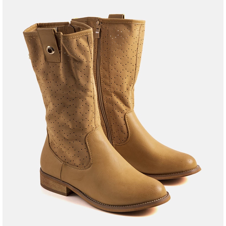 Botas de niño Zulik marrón 1