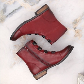 Botas aislantes mujer rojas Jezzi rojo 2