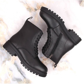 Botas de mujer de piel, aislantes, negras, T.Sokolski Z23-317 negro 6