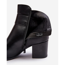 Sergio Leone Botines Mujer Piel Negro Starines 2