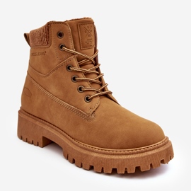 Cross Jeans Vaqueros cruzados camel con aislamiento para mujer MM2R4011C marrón 1 Cross Jeans Vaqueros cruzados camel con aislamiento para mujer MM2R4011C marrón 1