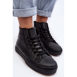 Zapatillas De Mujer Aislante Con Cremallera Negro Big Star MM274020 9