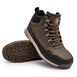 Botas de trekking aisladas para mujer Caqui Big Star MM274480 verde 6