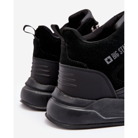 Zapatos Deportivos Aislados Hombre Negro Big Star MM174161 2