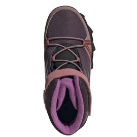 Zapatillas Adidas Terrex Snow Cf RAIN.RDY IF7497 violeta 2