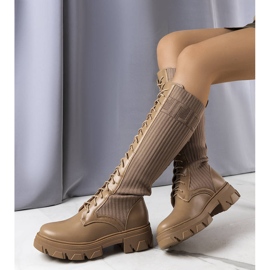 BM Botas marrones con cordones de Montis marrón 1