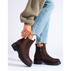 Botines Chelsea marrón Shelovet 1