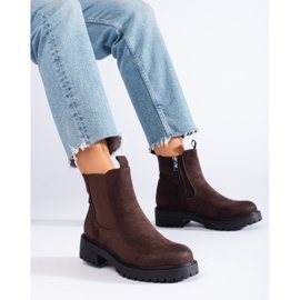 Botines Chelsea marrón Shelovet 2
