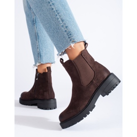Botines Chelsea marrón Shelovet 3
