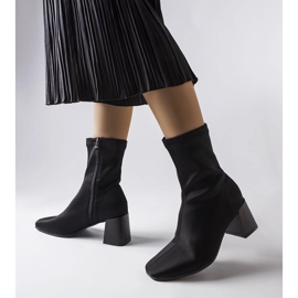 Botines de satén negros de Laforgen 1