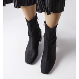 Botines de satén negros de Laforgen 2