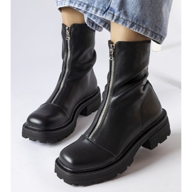 Botines masivos negros de Scura 1