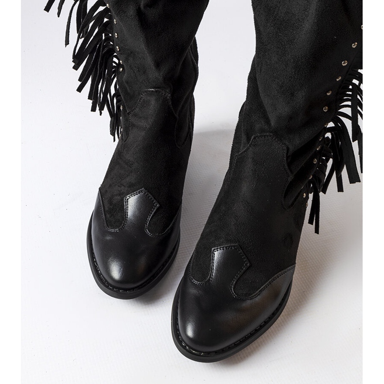 Botas cowboy negras de Tabita negro 1