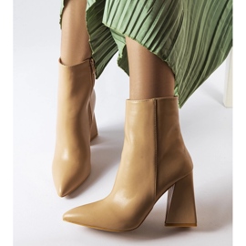 Botines beige de Abelina 1
