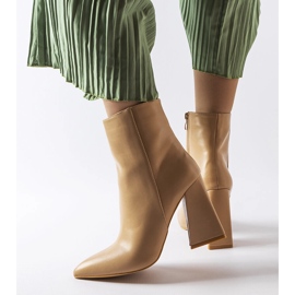 Botines beige de Abelina 2
