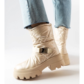 Botas de nieve beige Ambretta 2