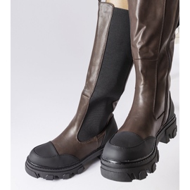 Botas altas marrón Pasquale 1