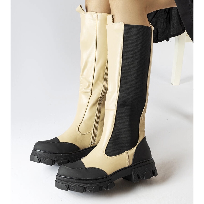 Botas altas beige Pasquale 1 Botas altas beige Pasquale 1