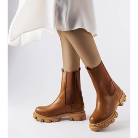 Botas de trabajo sin cordones Vallejo marrones marrón 1 Botas de trabajo sin cordones Vallejo marrones marrón 1