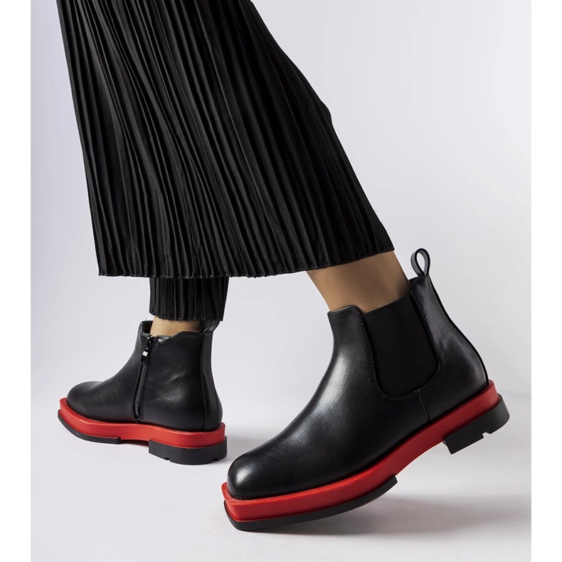 Inna Botas planas bajas Tarquinia negras negro 1 Inna Botas planas bajas Tarquinia negras negro 1