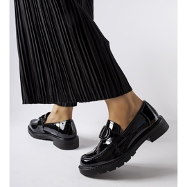 Inna Mocasines Scranton charol negro 2