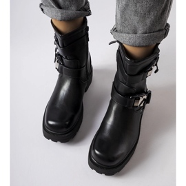 Botas gruesas negras de Enrico negro 1
