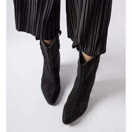 Botas cowboy caladas negras de Desjardins negro 1