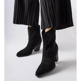 Botas cowboy caladas negras de Desjardins negro 2