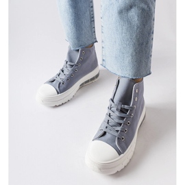 Inna Zapatillas altas grises de Quiet 1