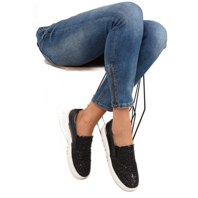 Slipony elegante elegante 788-26 Negro 2