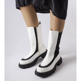 Botines Gontin blancos 1
