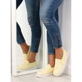 Elegante elegante slipony 788-26 Amarillo 1 Elegante elegante slipony 788-26 Amarillo 1