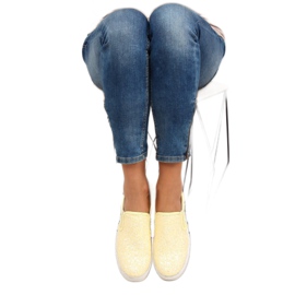 Elegante elegante slipony 788-26 Amarillo 2 Elegante elegante slipony 788-26 Amarillo 2