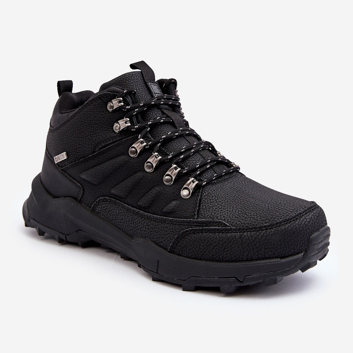 Zapatillas de hombre con aislamiento Black Big Star MM174156 negro 1