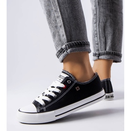 Big Star T274023906 zapatillas clásicas negras negro 1