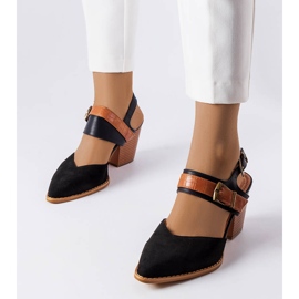 Zapatos de tacón negros Hardouin 1 Zapatos de tacón negros Hardouin 1