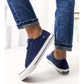 Big Star Zapatillas clásicas azul marino DD274335 2