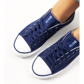 Big Star Zapatillas clásicas azul marino DD274335 3