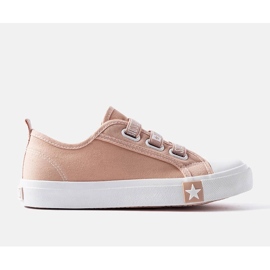 Deportivas infantiles rosa Big Star LL374008 rosado 2
