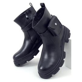 Martel Botines negros con bolsa desmontable 1