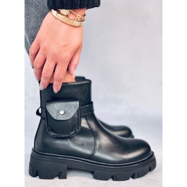 Martel Botines negros con bolsa desmontable 5