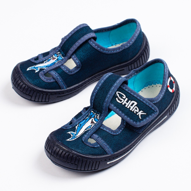 Zapatillas de guardería Shelovet para niños. azul 1