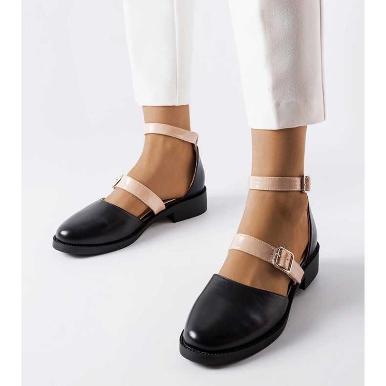 Sandalias de mujer negras de Josiane negro 1