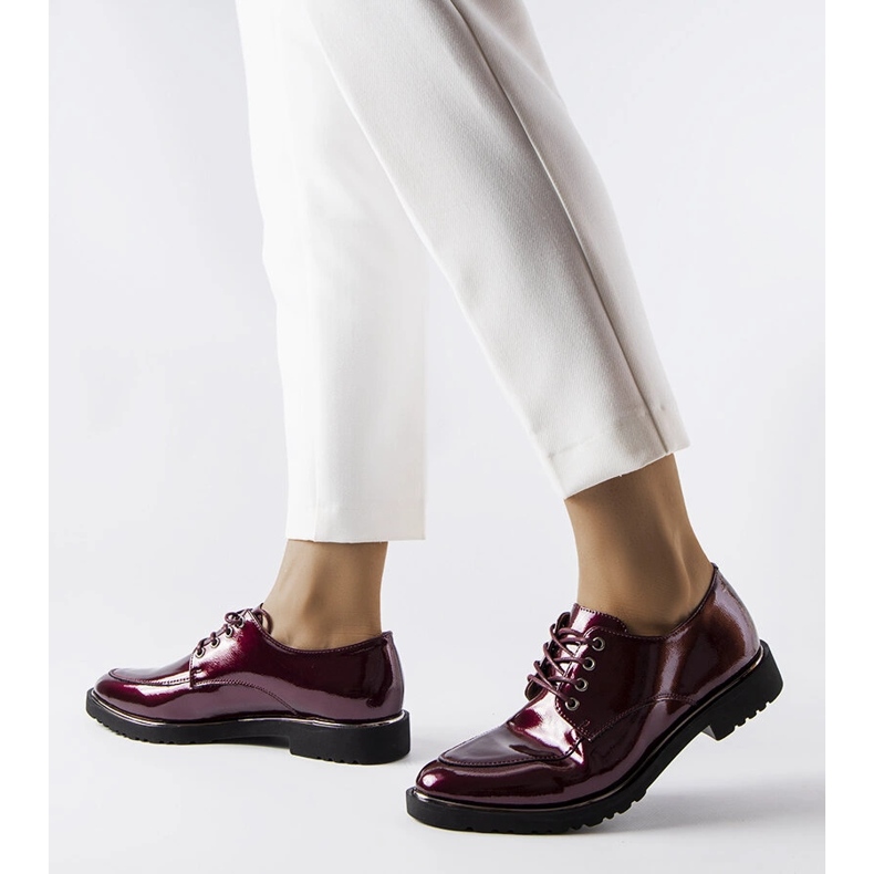 Inna Zapatos de charol burdeos de Florentina rojo 1 Inna Zapatos de charol burdeos de Florentina rojo 1