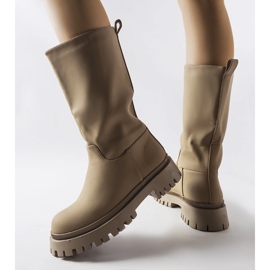 Botas Hollie marrón mate 2