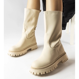 Botas Hollie beige mate 2