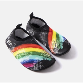 Zapatos de agua coloridos Slipen para niños negro negro 1